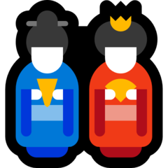 Emoji Boneka Jepang Microsoft