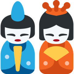 Emoji Boneka Jepang Twitter