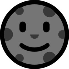 Emoji Bulan Baru dengan Wajah Microsoft