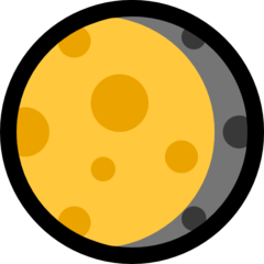 Emoji Bulan Memudar Microsoft