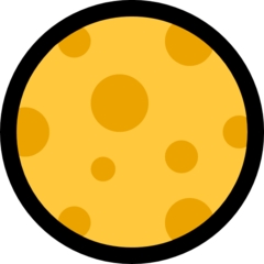 Emoji Bulan Purnama Microsoft