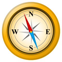 Emoji Kompas Google
