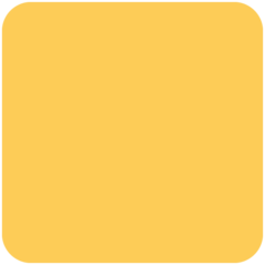 Emoji Kotak Kuning Twitter