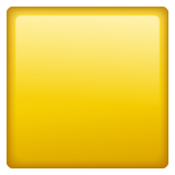 Emoji Kotak Kuning WhatsApp