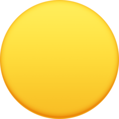 Emoji Lingkaran Kuning Facebook