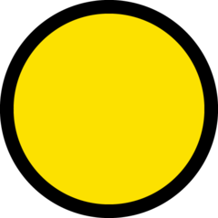 Emoji Lingkaran Kuning Microsoft