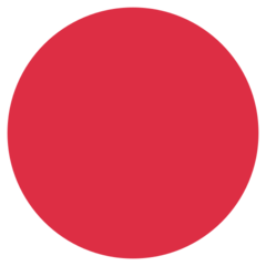 Emoji Lingkaran Merah Twitter