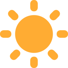 Emoji Matahari Twitter