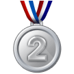 Emoji Medali Juara 2 Samsung