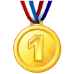 Emoji Medali Juara 1 Samsung