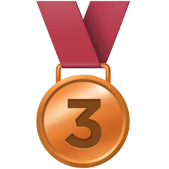 Emoji Medali Juara 3 Facebook