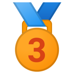 Emoji Medali Juara 3 Google