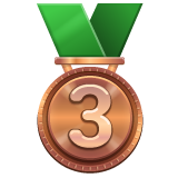 Emoji Medali Juara 3 WhatsApp