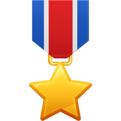 Emoji Medali Militer Facebook