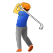 Emoji Orang Bermain Golf Samsung