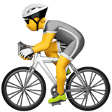 Emoji Orang Bersepeda Apple