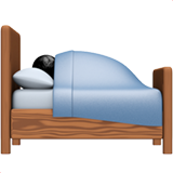 Emoji Orang Ditempat Tidur Apple