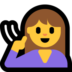 Emoji Orang Tuli Microsoft