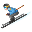 Emoji Pemain Ski Samsung
