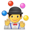 Emoji Pria Juggling Samsung