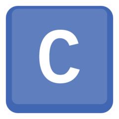 Emoji Simbol Indikator Regional Huruf C Facebook