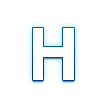 Emoji Simbol Indikator Regional Huruf H Samsung