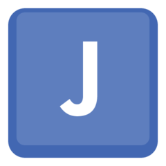 Emoji Simbol Indikator Regional Huruf J Facebook