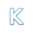 Emoji Simbol Indikator Regional Huruf K Samsung