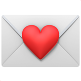 Emoji Surat Cinta Apple