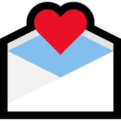 Emoji Surat Cinta Microsoft