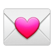 Emoji Surat Cinta Samsung