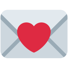 Emoji Surat Cinta Twitter