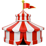 Emoji Tenda Sirkus Apple