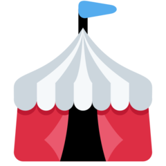 Emoji Tenda Sirkus Twitter