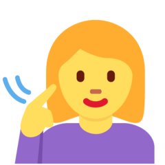 Emoji Wanita Tuli Twitter