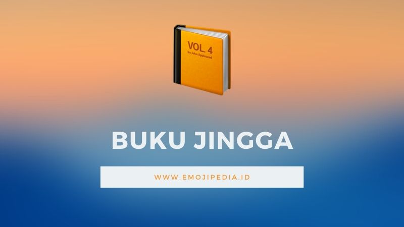 Arti Emoji Buku Jingga by Emojipedia.ID