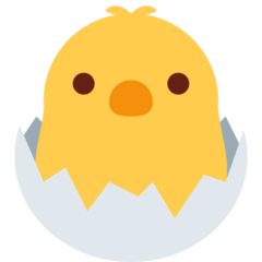 Emoji Anak Ayam Menetas Twitter