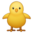 Emoji Anak Ayam Menghadap Depan Samsung