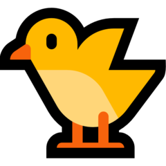 Emoji Anak Ayam Microsoft