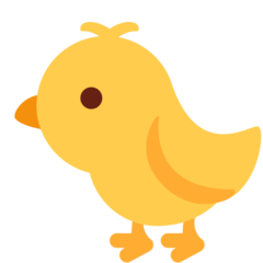 Emoji Anak Ayam Twitter