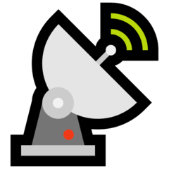 Emoji Antena Satelit Microsoft