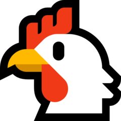 Emoji Ayam Microsoft