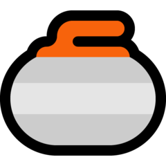 Emoji Batu Curling Microsoft