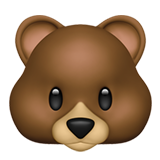 Emoji Beruang Apple