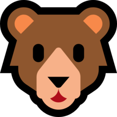 Emoji Beruang Microsoft