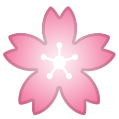 Emoji Bunga Sakura Google