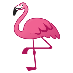 Emoji Flamingo Google