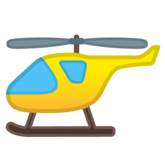 Emoji Helikopter Google