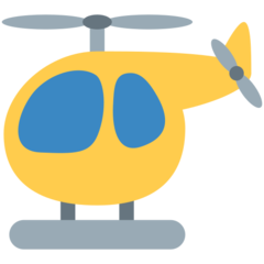 Emoji Helikopter Twitter