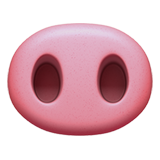 Emoji Hidung Babi Apple